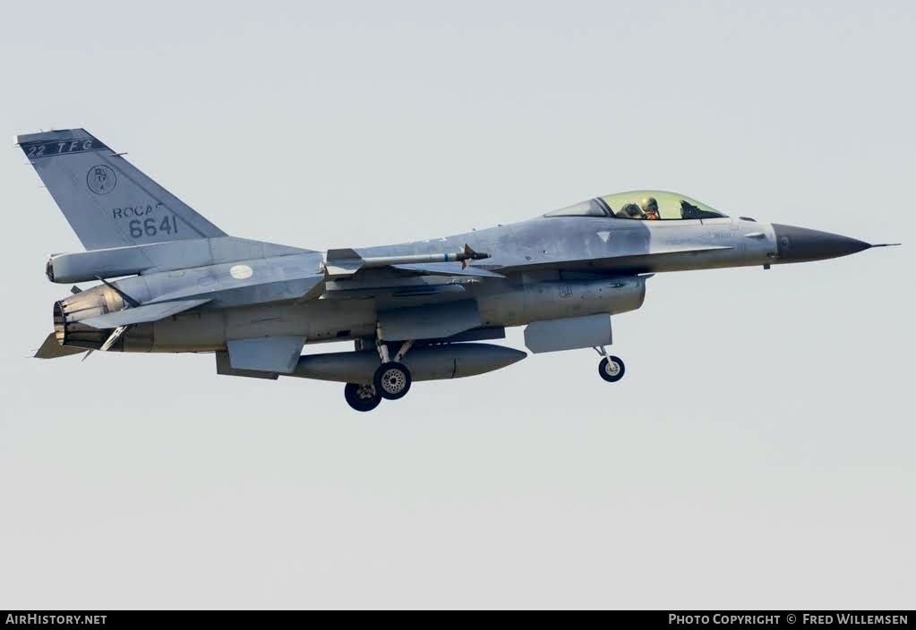 Aircraft Photo of 6641 | General Dynamics F-16A Fighting Falcon | Taiwan - Air Force | AirHistory.net #794272