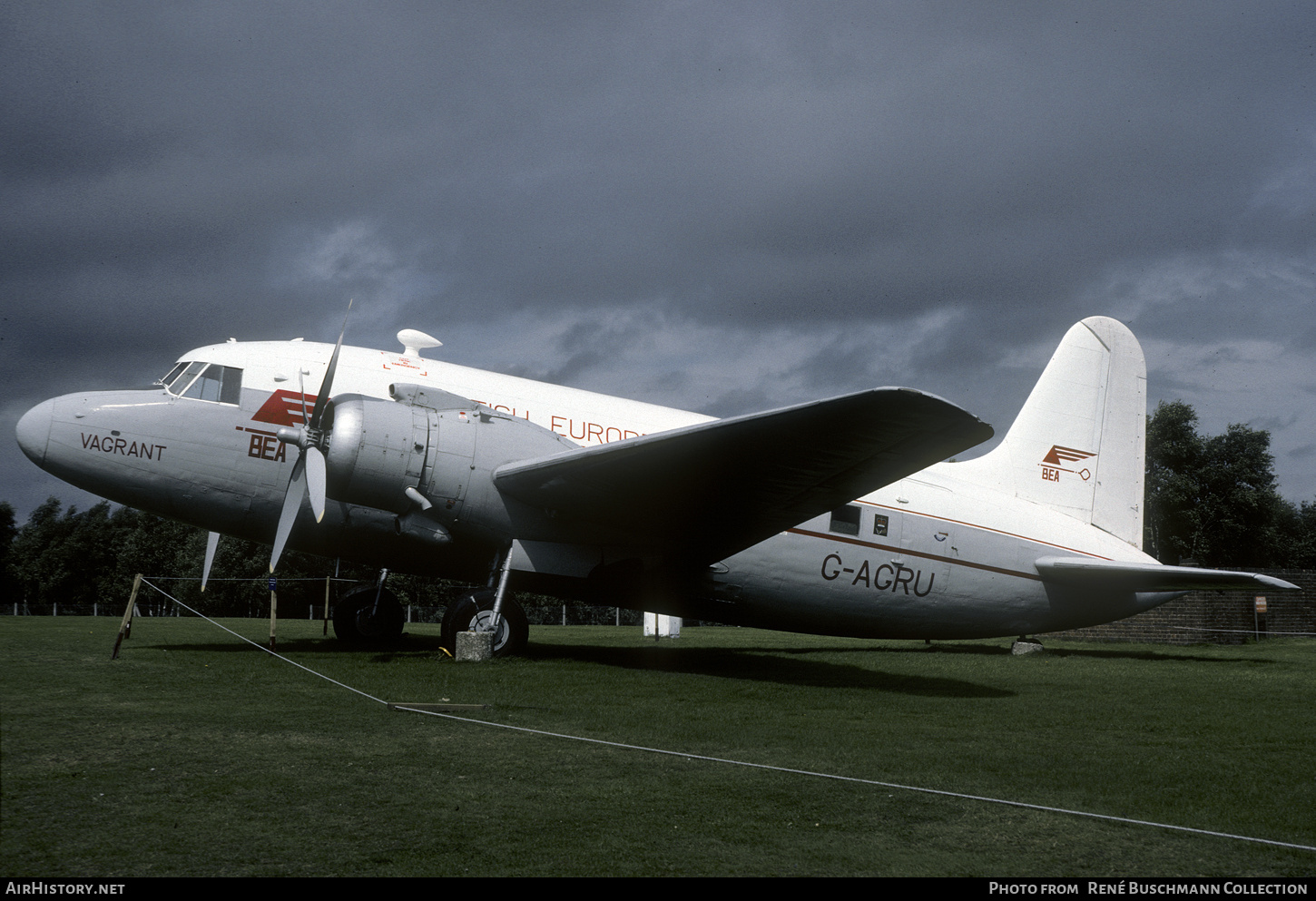 Aircraft Photo of G-AGRU | Vickers 657 Viking 1 | BEA - British European Airways | AirHistory.net #794294