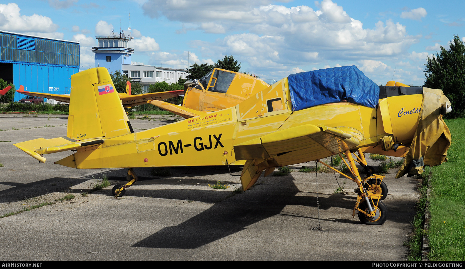 Aircraft Photo of OM-GJX | Let Z-37A Cmelak | Aero Slovakia | AirHistory.net #794302