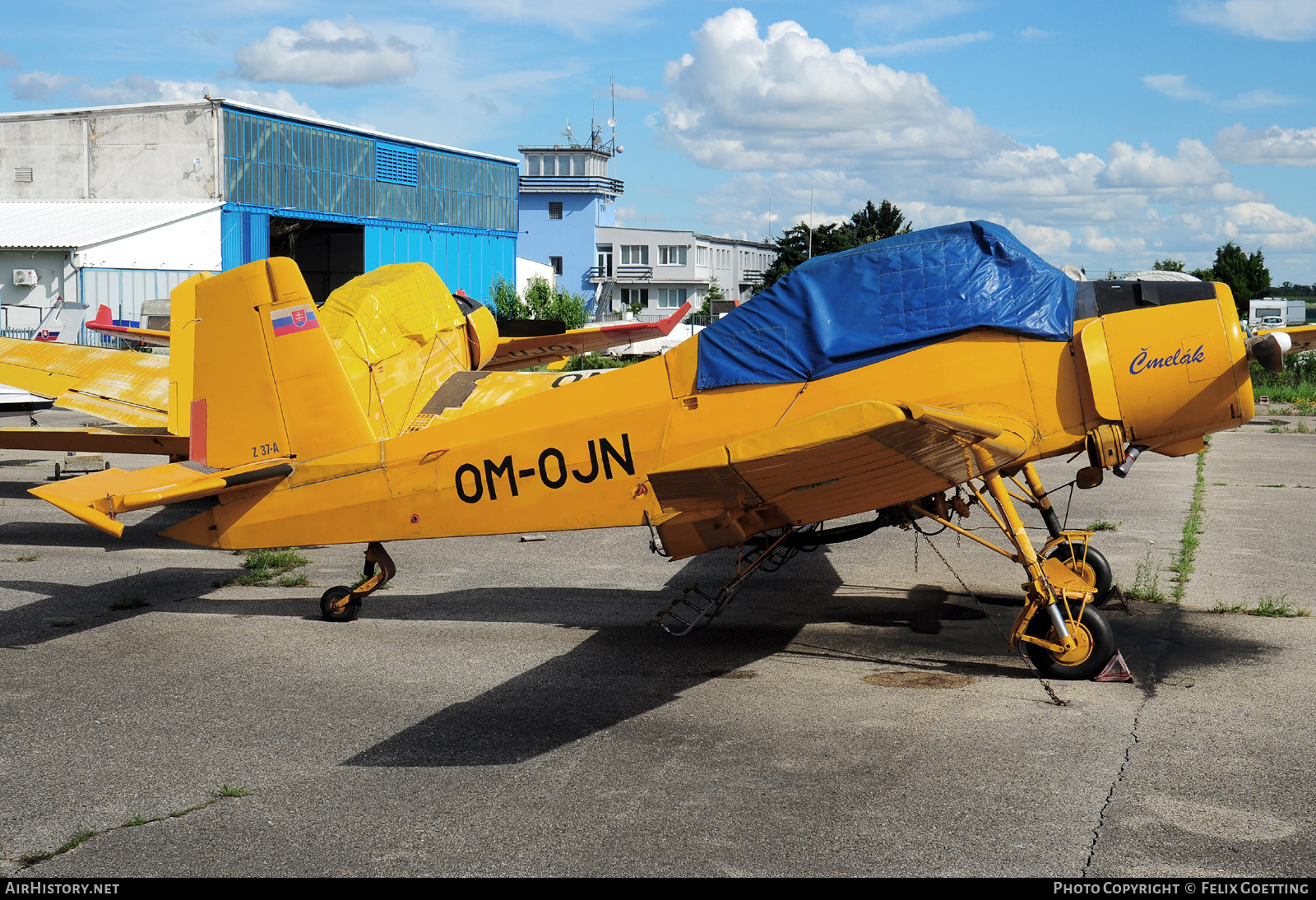 Aircraft Photo of OM-OJN | Zlin Z-37A Cmelak | AirHistory.net #794303