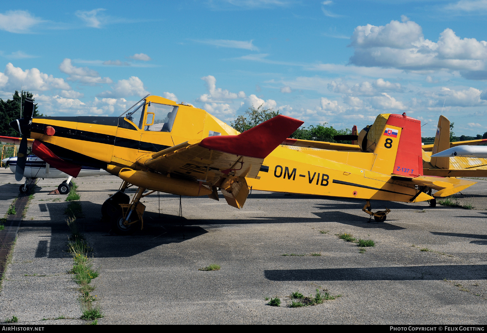 Aircraft Photo of OM-VIB | Zlin Z-137T Agro Turbo | AirHistory.net #794305