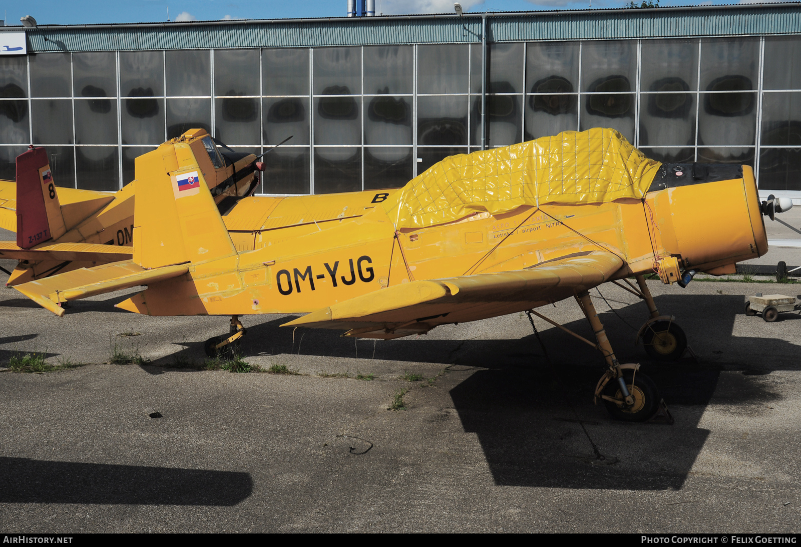 Aircraft Photo of OM-YJG | Let Z-37A-2 Cmelak | Aero Slovakia | AirHistory.net #794306