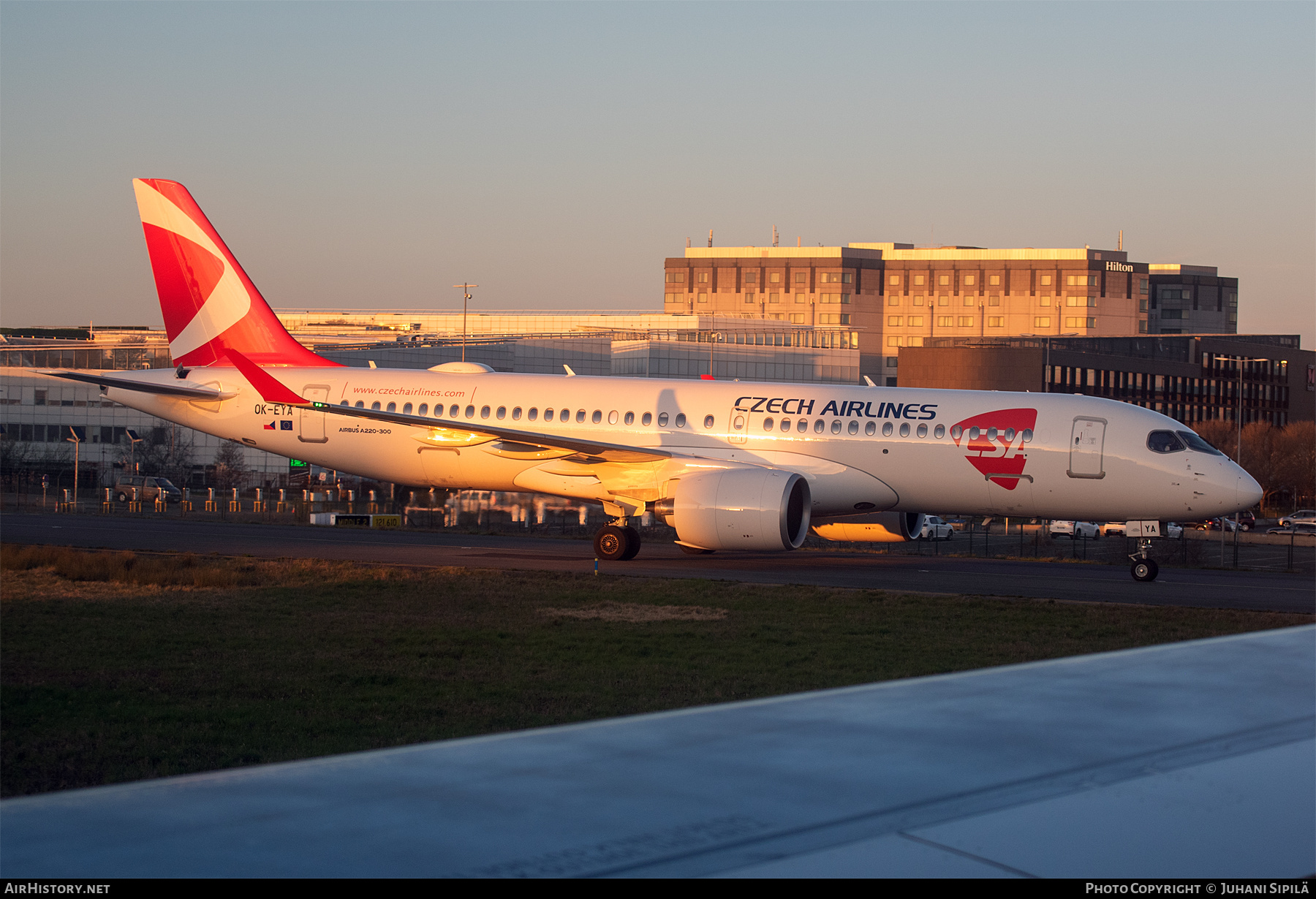 Aircraft Photo of OK-EYA | Airbus A220-371 (BD-500-1A11) | ČSA - Czech Airlines | AirHistory.net #794322