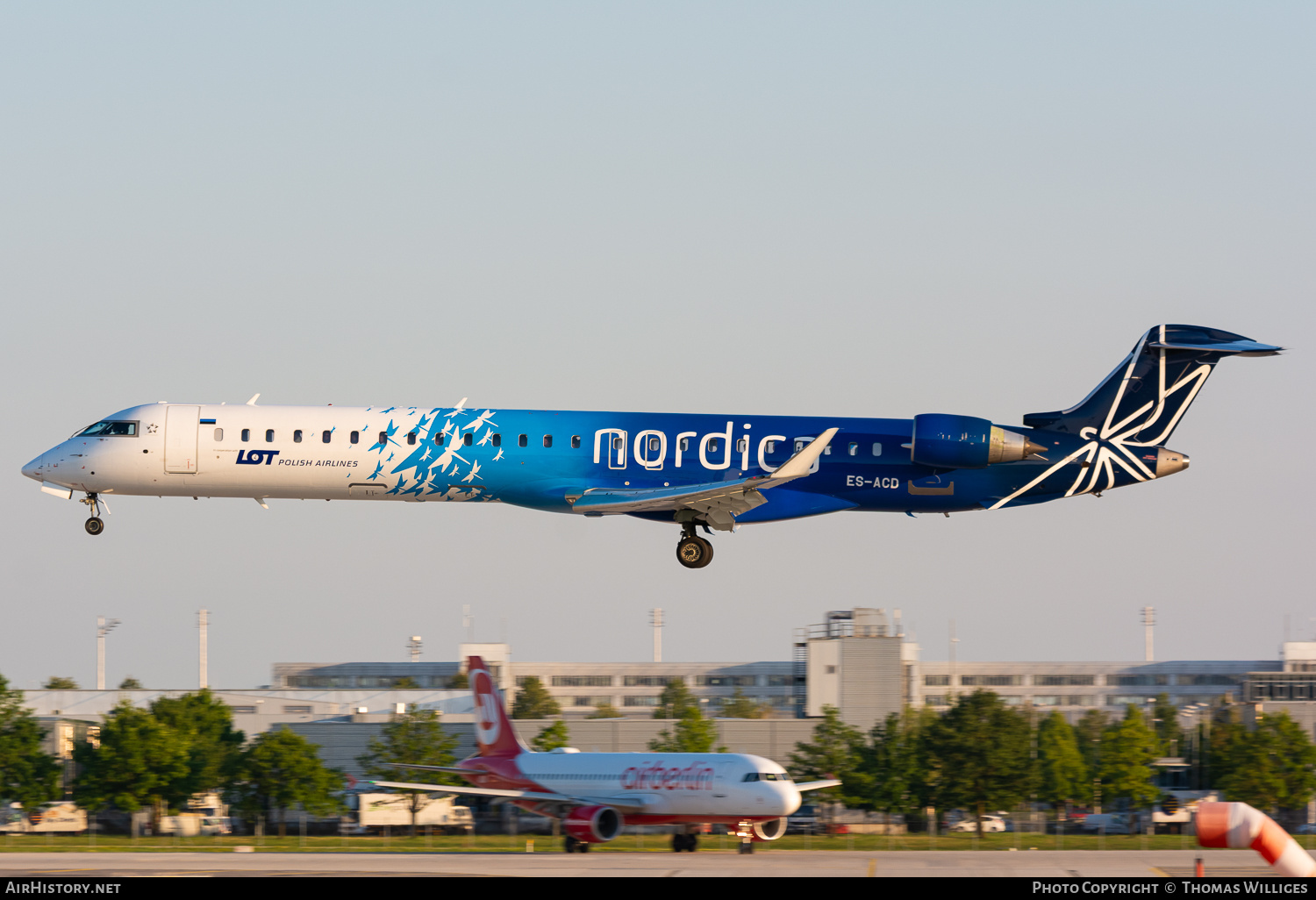 Aircraft Photo of ES-ACD | Bombardier CRJ-900ER (CL-600-2D24) | Nordica | AirHistory.net #794333