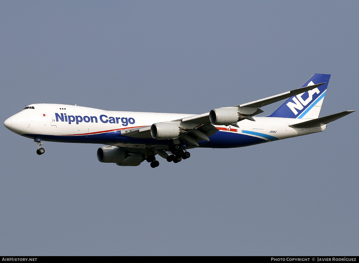 Aircraft Photo of JA11KZ | Boeing 747-8KZF/SCD | Nippon Cargo Airlines - NCA | AirHistory.net #794337