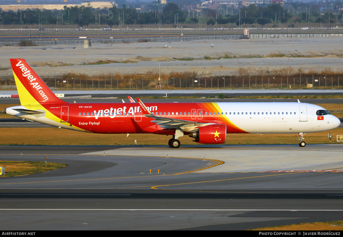 Aircraft Photo of VN-A530 | Airbus A321-271N | VietJet Air | AirHistory.net #794338