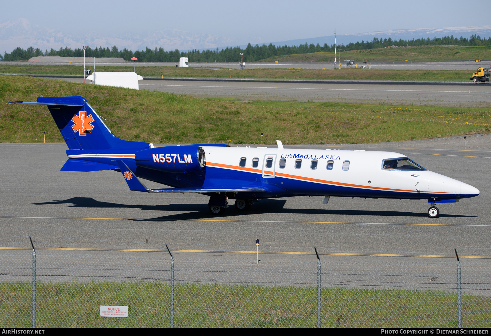 Aircraft Photo of N557LM | Learjet 45 | LifeMed Alaska | AirHistory.net #794344
