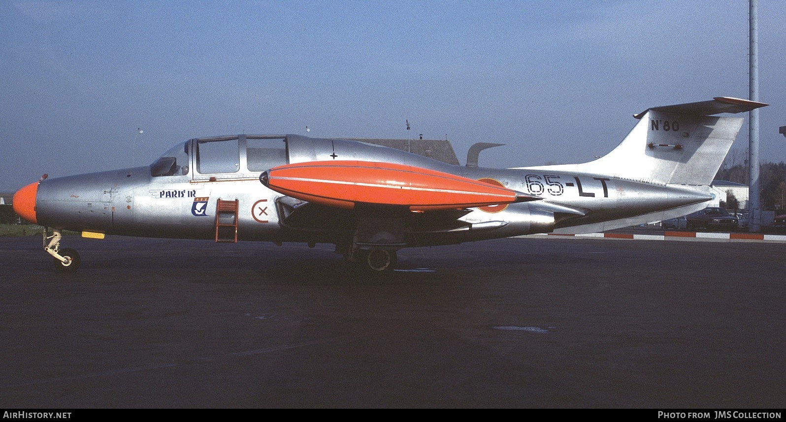 Aircraft Photo of 80 | Morane-Saulnier MS-760 Paris IR | France - Air Force | AirHistory.net #794350