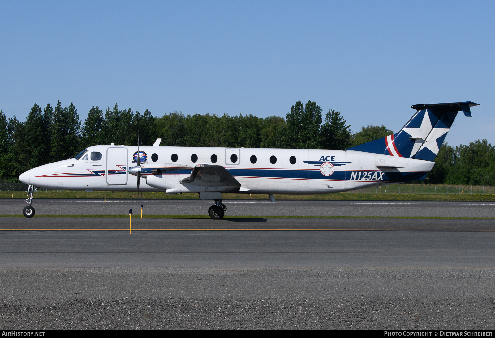 Aircraft Photo of N125AX | Beech 1900C-1 | ACE - Alaska Central Express | AirHistory.net #794352