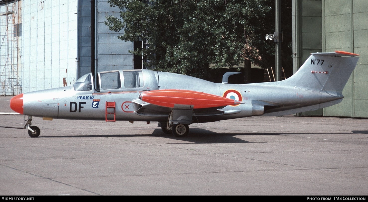 Aircraft Photo of 77 | Morane-Saulnier MS-760 Paris IR | France - Air Force | AirHistory.net #794383