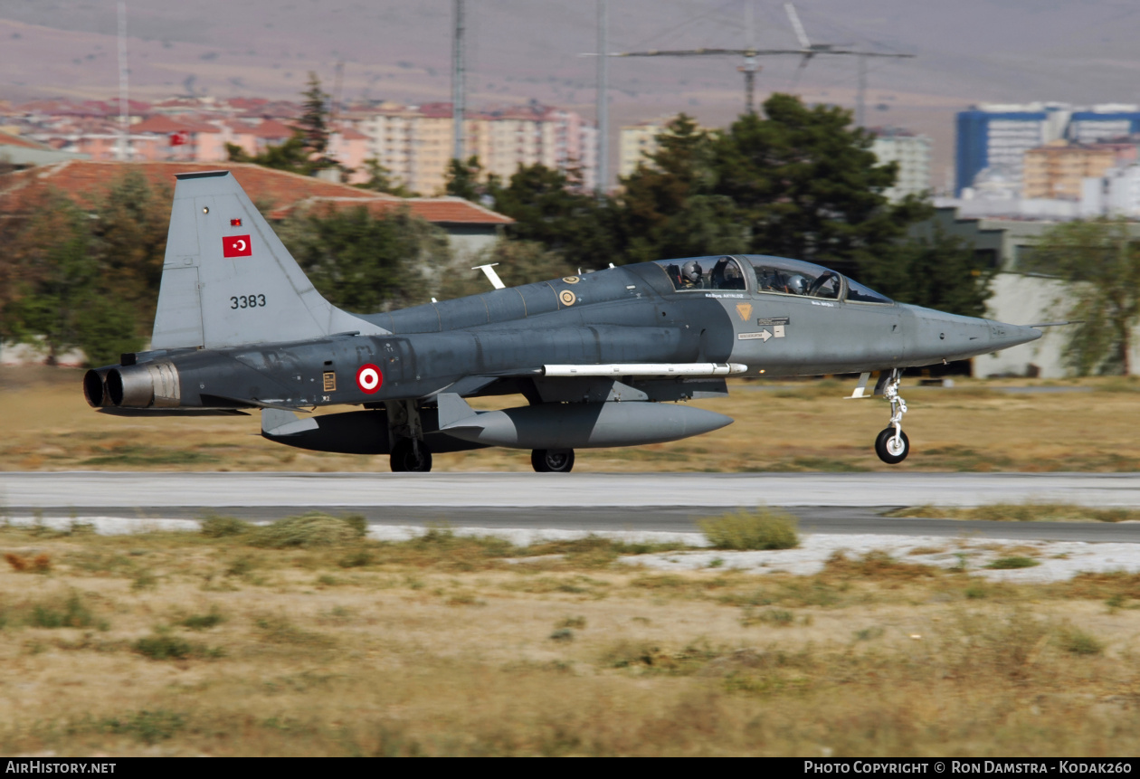Aircraft Photo of 3383 | Northrop F-5B-2000 | Turkey - Air Force | AirHistory.net #794391