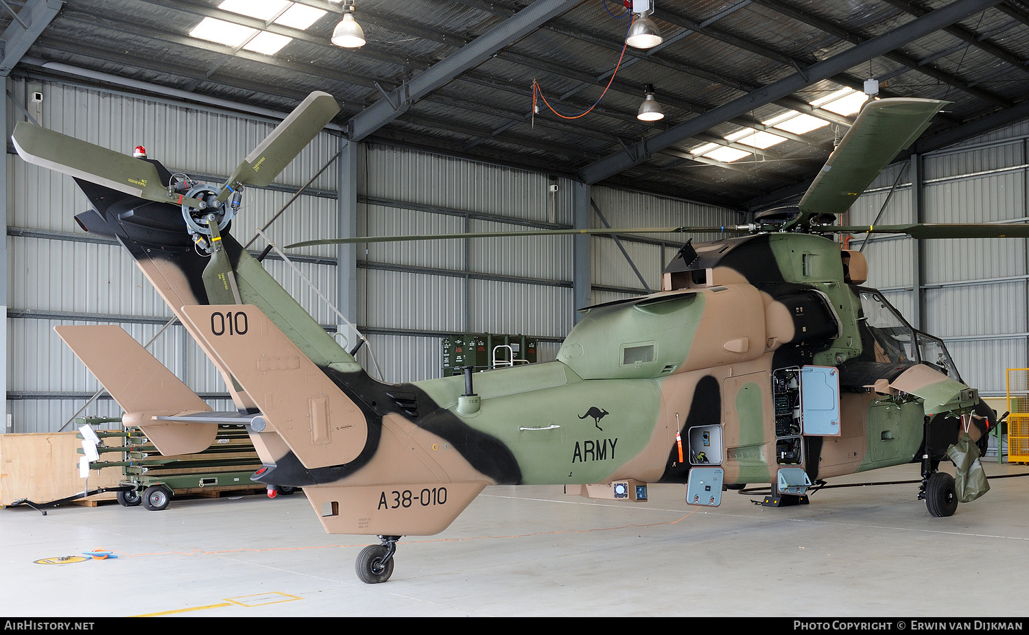 Aircraft Photo of A38-010 | Eurocopter EC-665 Tiger ARH | Australia - Army | AirHistory.net #794392
