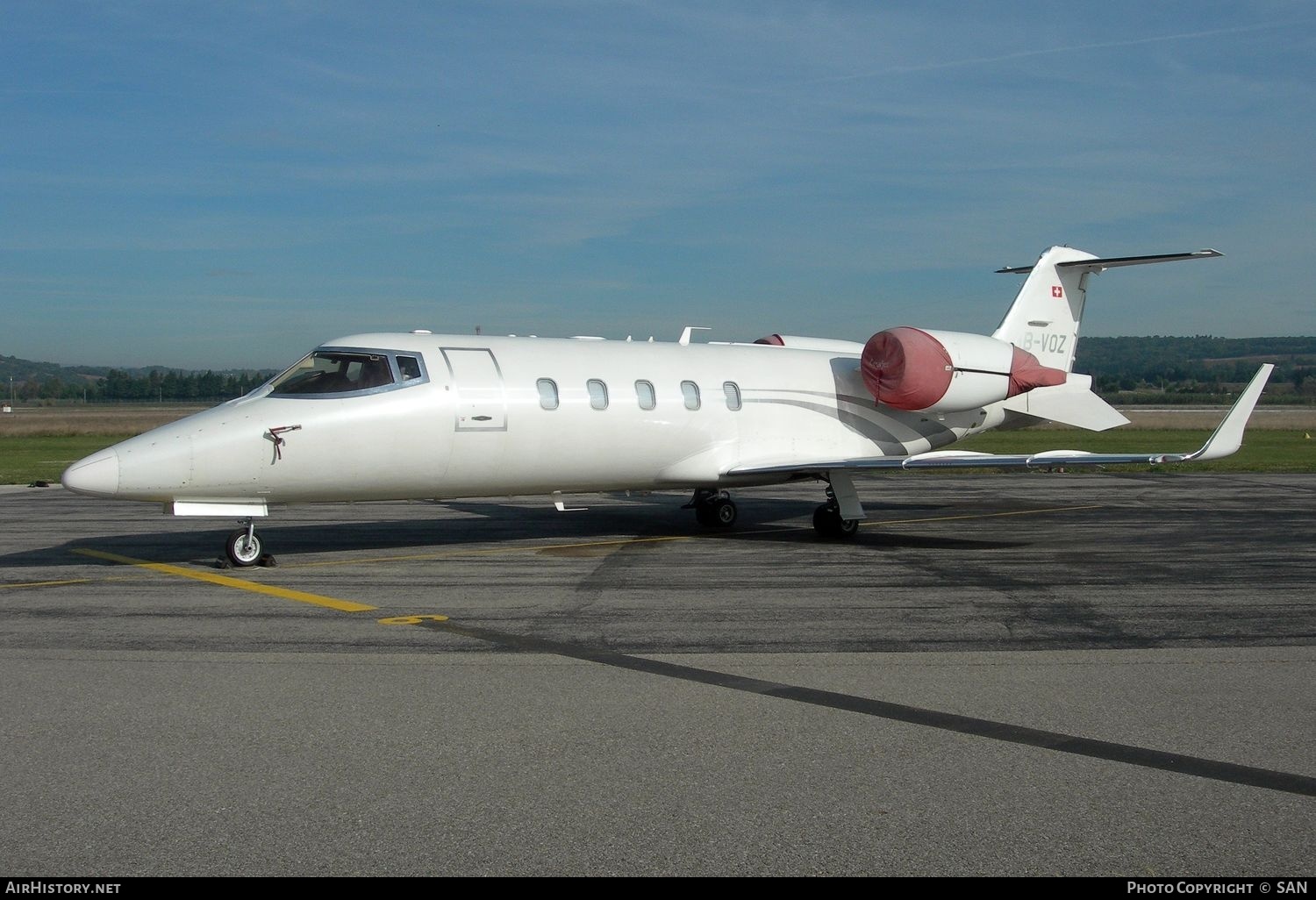 Aircraft Photo of HB-VOZ | Learjet 60 | AirHistory.net #794398