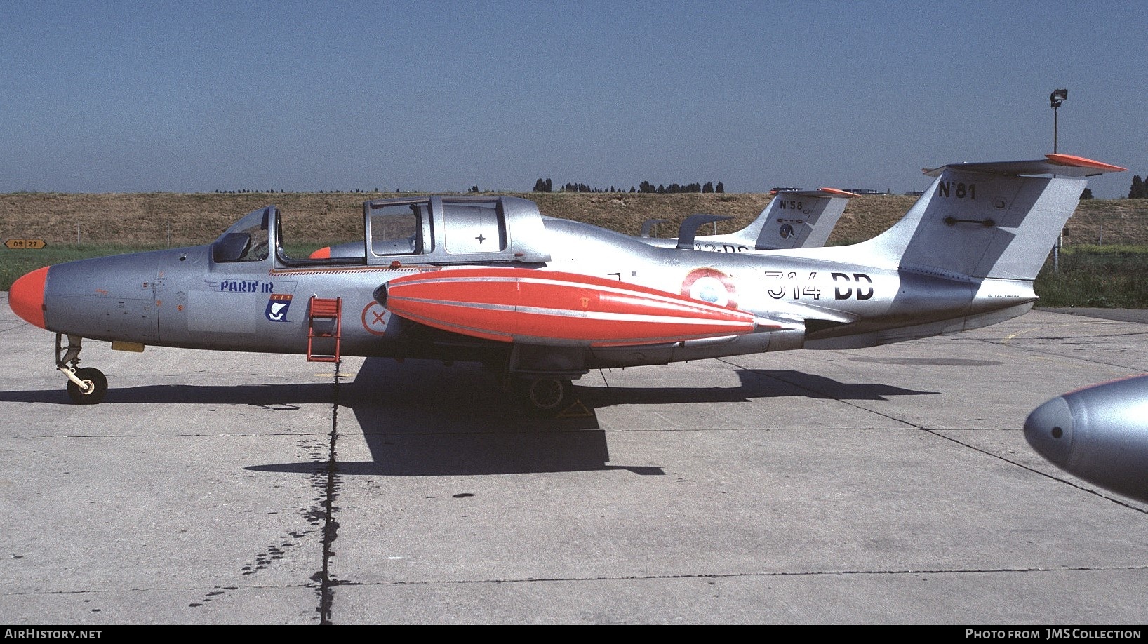 Aircraft Photo of 81 | Morane-Saulnier MS-760 Paris IR | France - Air Force | AirHistory.net #794400