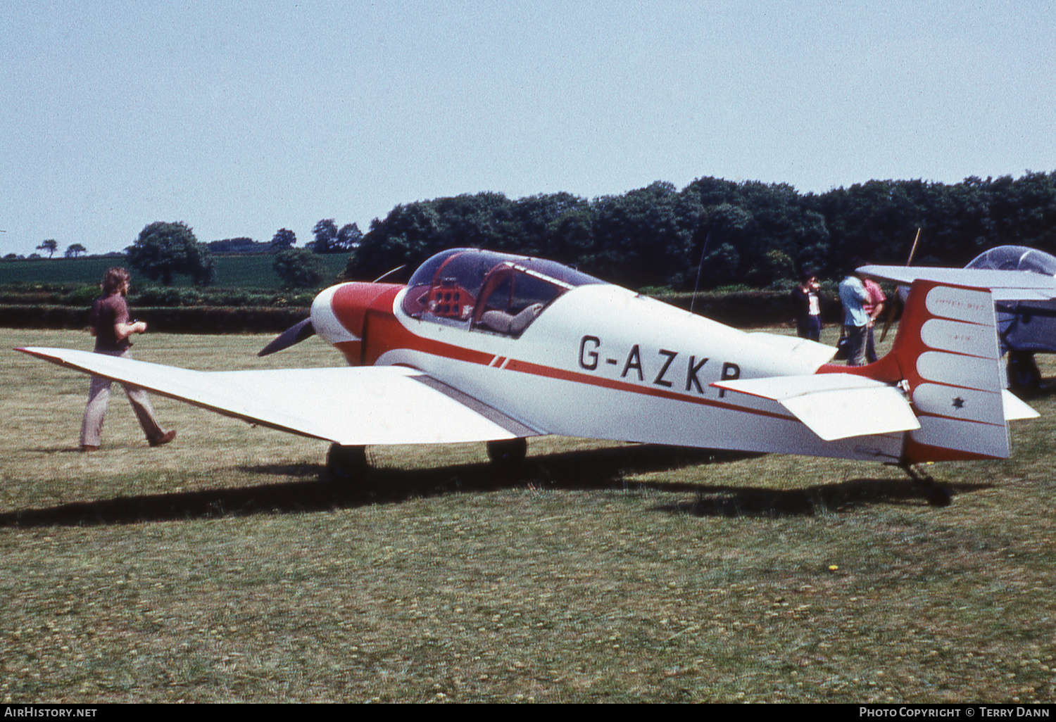 Aircraft Photo of G-AZKP | SAN Jodel D-117 | AirHistory.net #794411