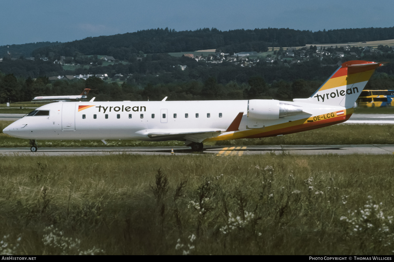 Aircraft Photo of OE-LCG | Canadair CRJ-200LR (CL-600-2B19) | Tyrolean Airways | AirHistory.net #794418