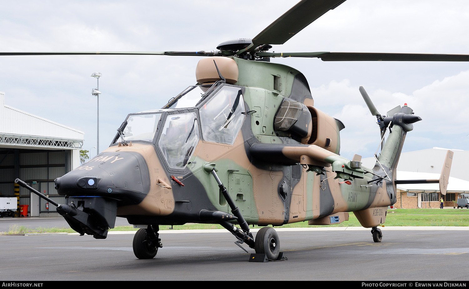 Aircraft Photo of A38-006 | Eurocopter EC-665 Tiger ARH | Australia - Army | AirHistory.net #794421