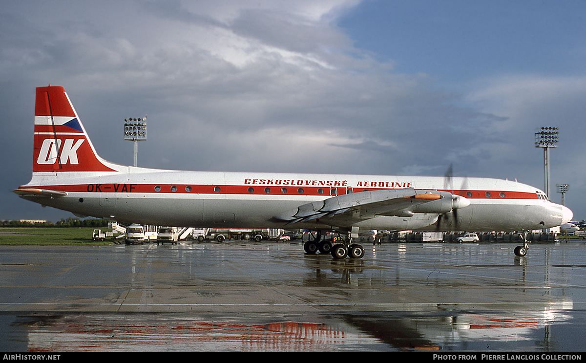 Aircraft Photo of OK-VAF | Ilyushin Il-18D | ČSA - Československé Aerolinie - Czechoslovak Airlines | AirHistory.net #794431