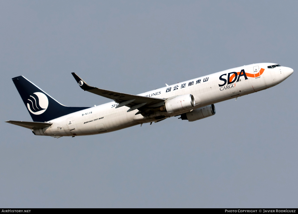 Aircraft Photo of B-5118 | Boeing 737-85N | Shandong Airlines - SDA | AirHistory.net #794439