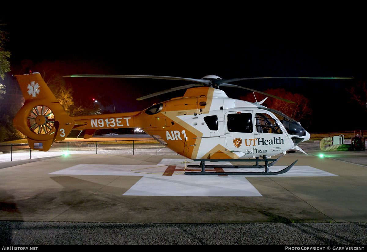 Aircraft Photo of N913ET | Eurocopter EC-135P-2+ | UT Health - University of Texas | AirHistory.net #794442