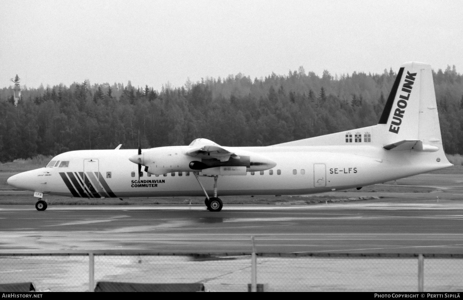 Aircraft Photo of SE-LFS | Fokker 50 | Scandinavian Commuter - Eurolink | AirHistory.net #794462
