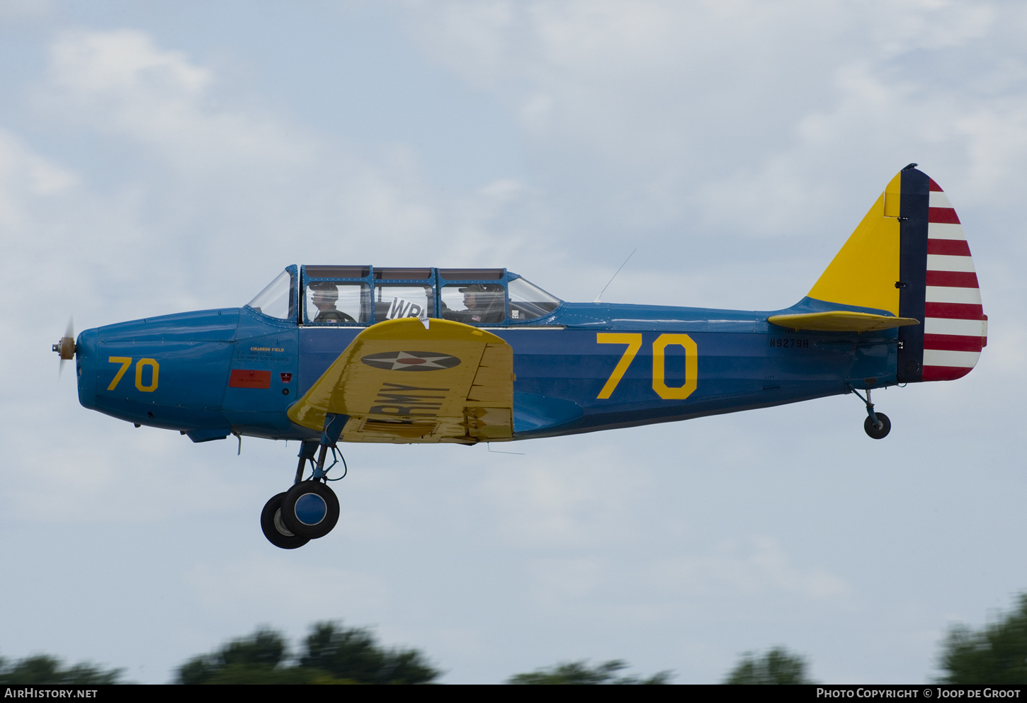 Aircraft Photo of N9279H / 42-65876 | Fairchild PT-26A Cornell (M-62A-3) | USA - Air Force | AirHistory.net #794463