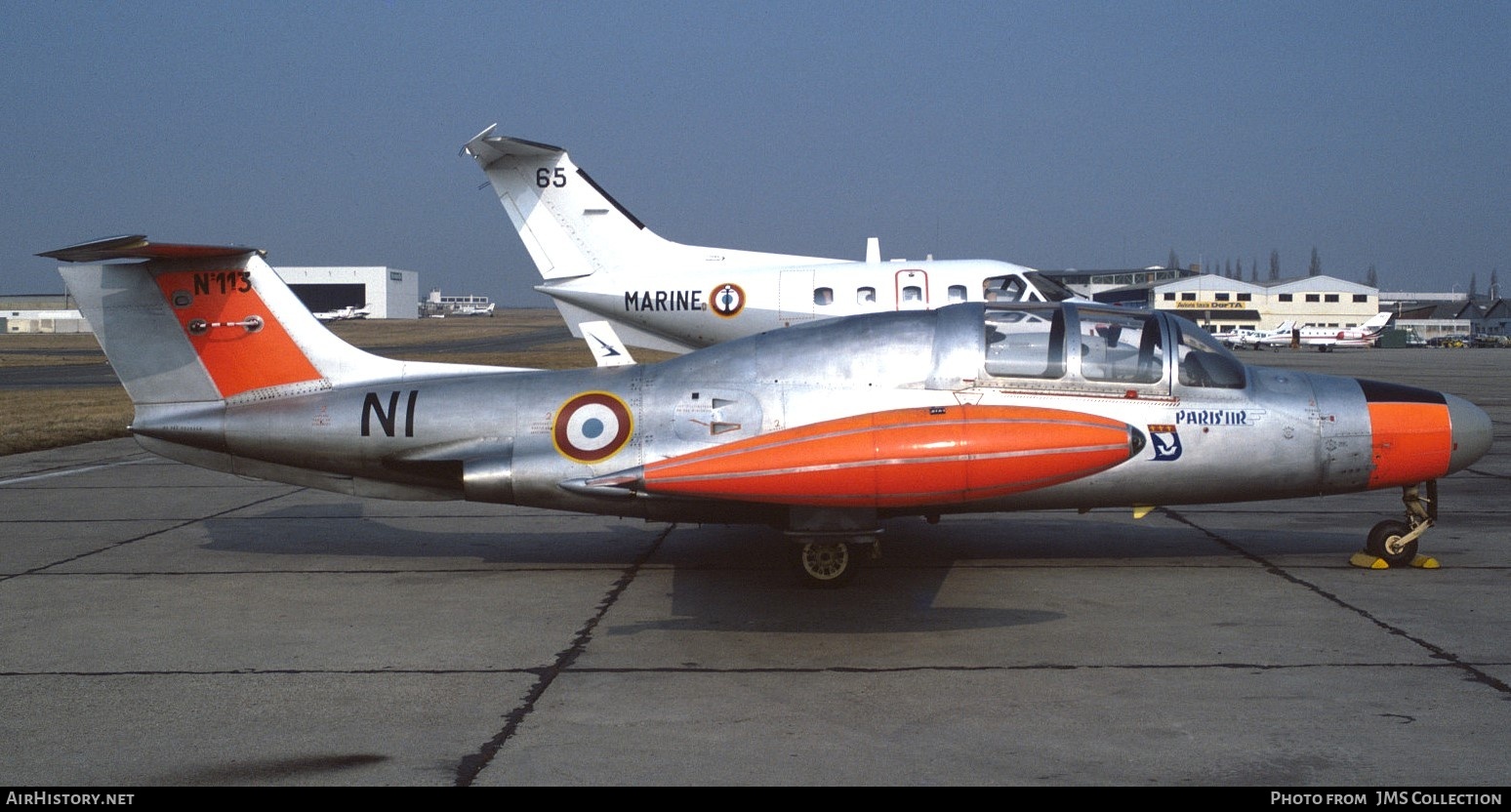 Aircraft Photo of 113 | Morane-Saulnier MS-760B Paris IIR | France - Air Force | AirHistory.net #794469