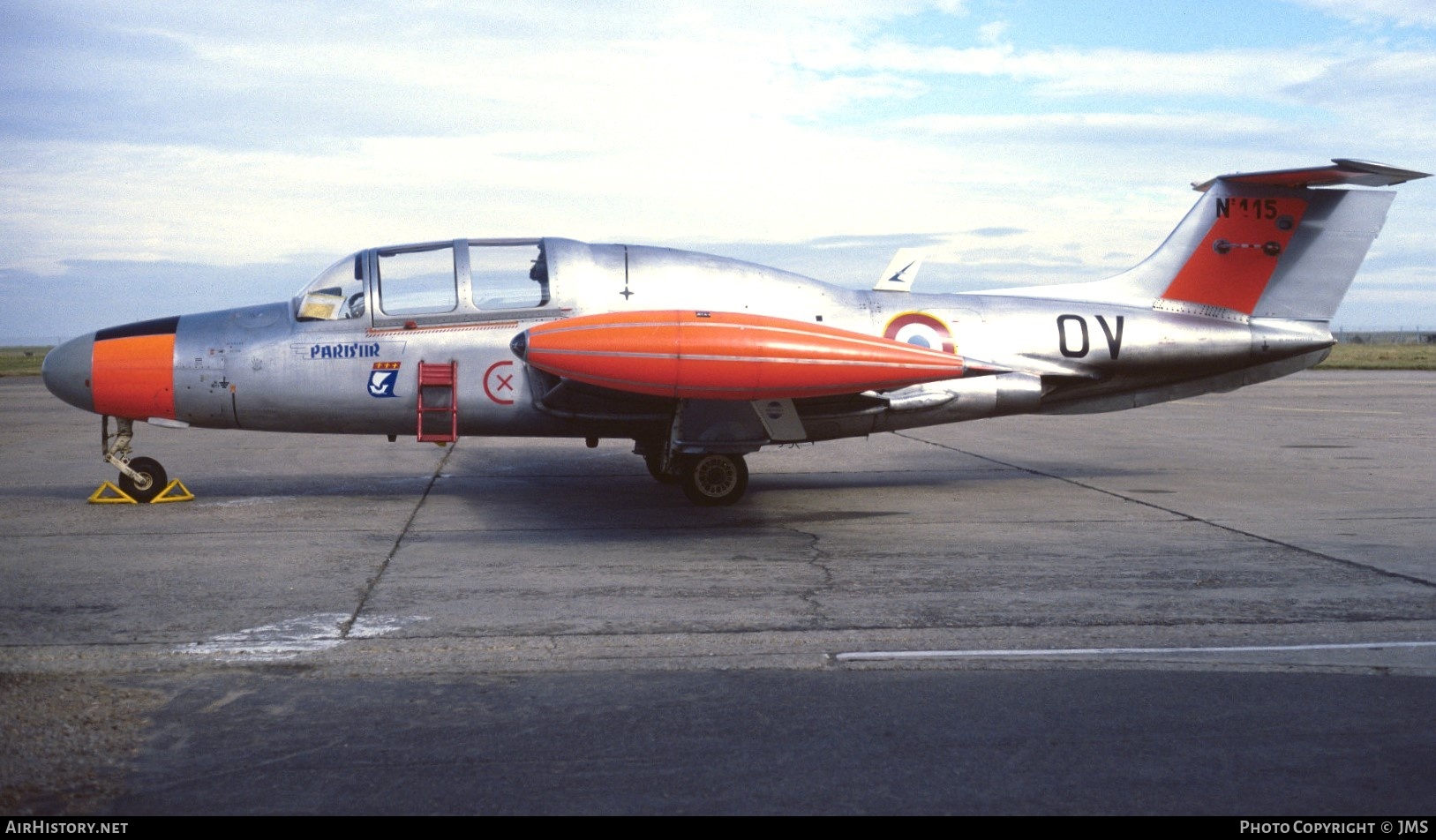 Aircraft Photo of 115 | Morane-Saulnier MS-760B Paris IIR | France - Air Force | AirHistory.net #794471