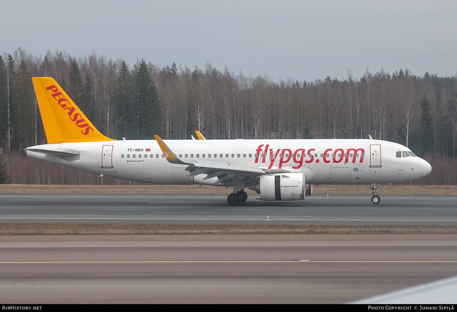 Aircraft Photo of TC-NBH | Airbus A320-251N | Pegasus Airlines | AirHistory.net #794488