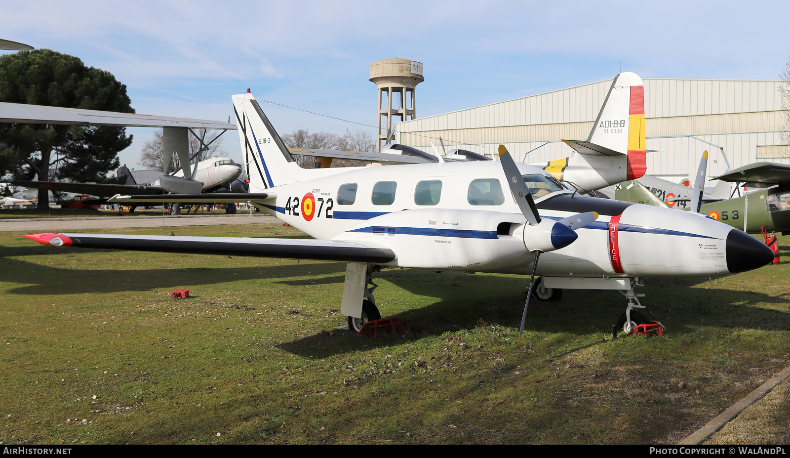Aircraft Photo of E18-3 | Piper PA-31P Pressurized Navajo | Spain - Air Force | AirHistory.net #794496