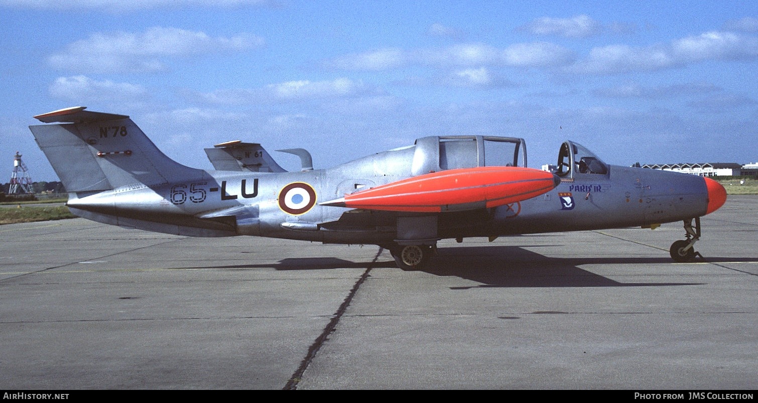 Aircraft Photo of 78 | Morane-Saulnier MS-760 Paris IR | France - Air Force | AirHistory.net #794501