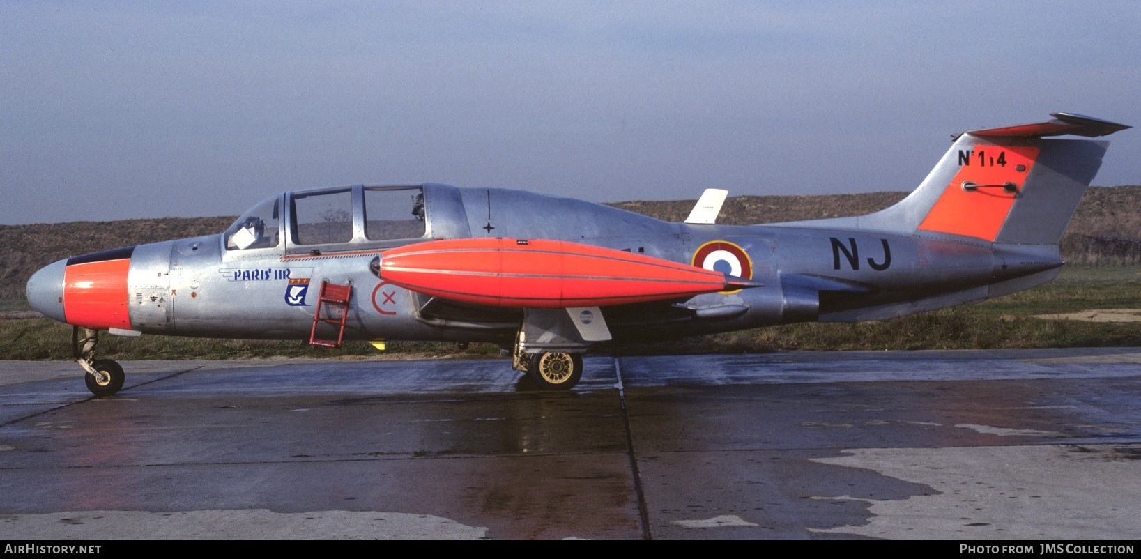 Aircraft Photo of 114 | Morane-Saulnier MS-760B Paris IIR | France - Air Force | AirHistory.net #794519
