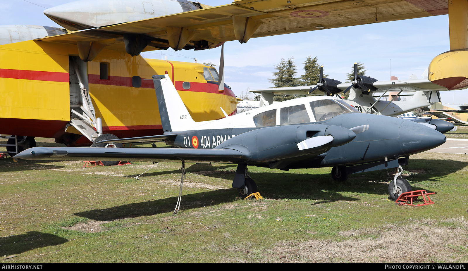 Aircraft Photo of E31-2 | Piper PA-30-160 Twin Comanche | Spain - Navy | AirHistory.net #794555