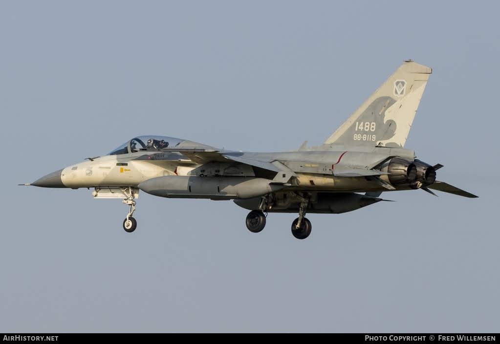 Aircraft Photo of 1488 | AIDC F-CK-1C Hsung Ying | Taiwan - Air Force | AirHistory.net #794557