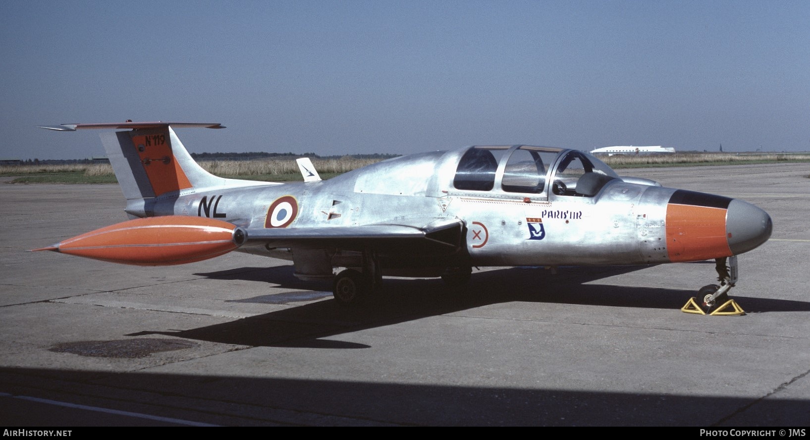 Aircraft Photo of 119 | Morane-Saulnier MS-760B Paris IIR | France - Air Force | AirHistory.net #794566