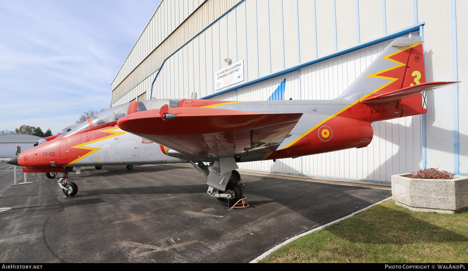 Aircraft Photo of E.25-23 | CASA C101EB Aviojet | Spain - Air Force | AirHistory.net #794580