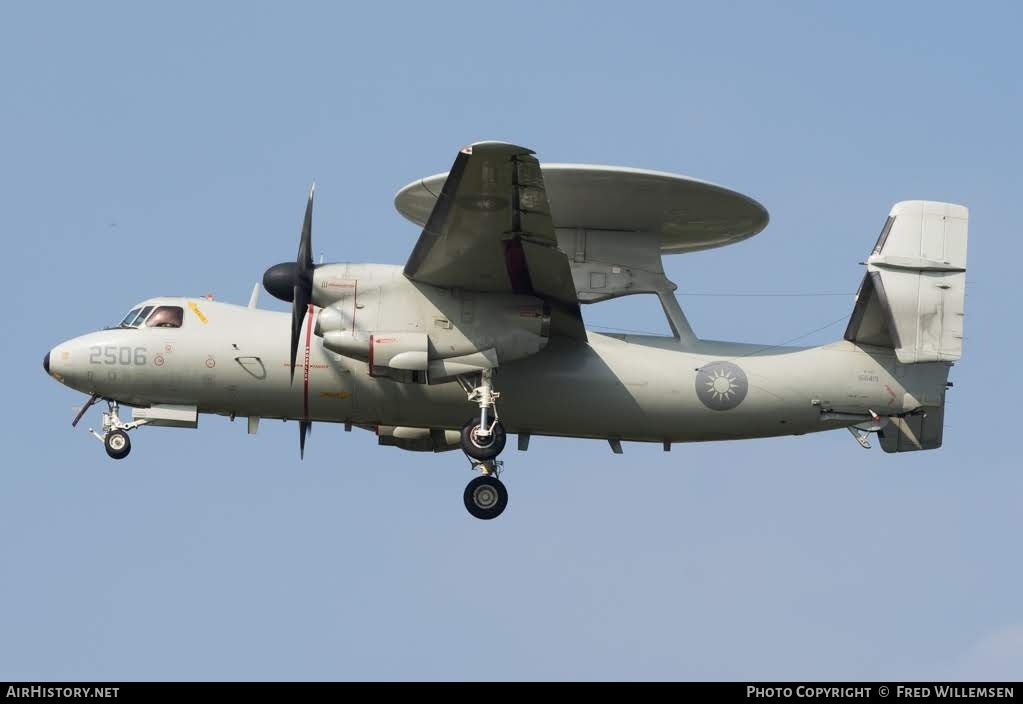 Aircraft Photo of 2506 | Northrop Grumman E-2T Hawkeye | Taiwan - Air Force | AirHistory.net #794583