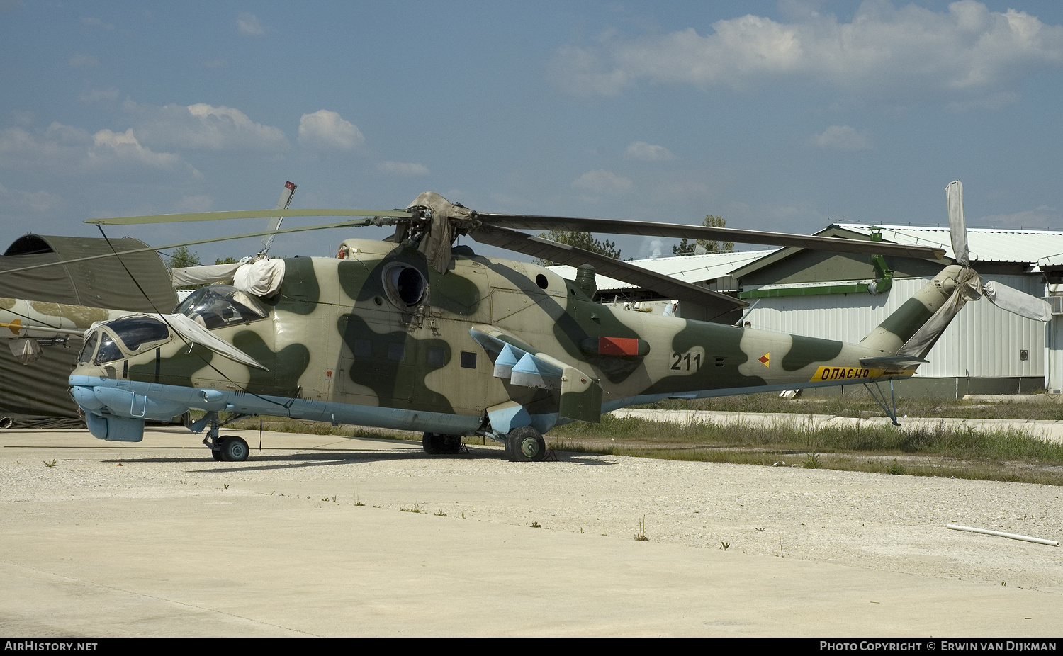 Aircraft Photo of 211 | Mil Mi-24K | North Macedonia - Air Force | AirHistory.net #794585