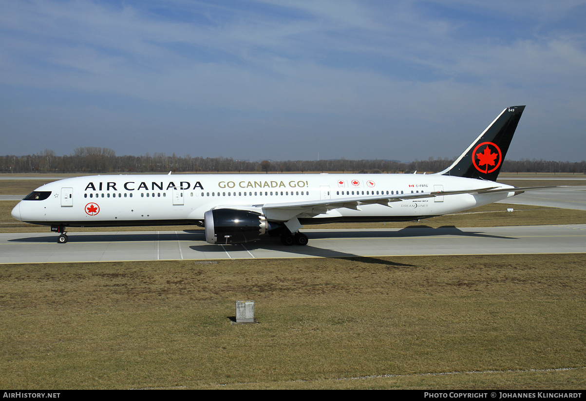 Aircraft Photo of C-FRTG | Boeing 787-9 Dreamliner | Air Canada | AirHistory.net #794598
