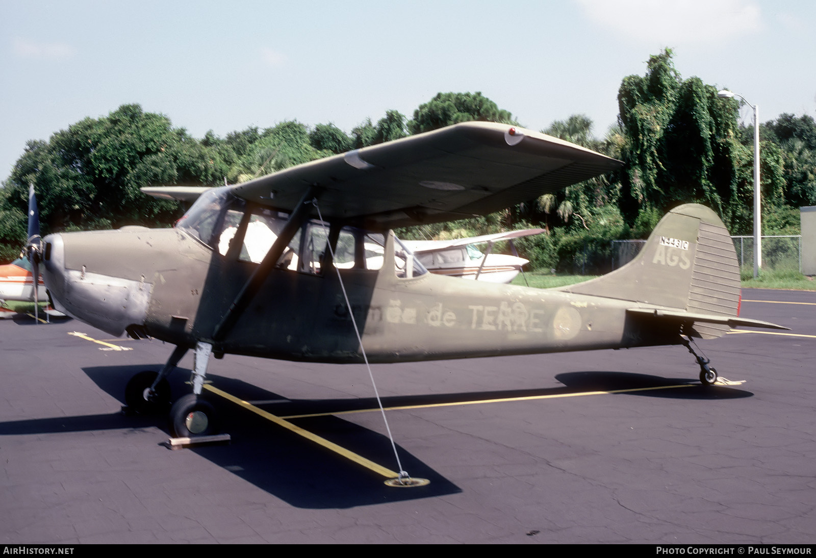 Aircraft Photo of N4431C | Cessna L-19E Bird Dog | AirHistory.net #794611