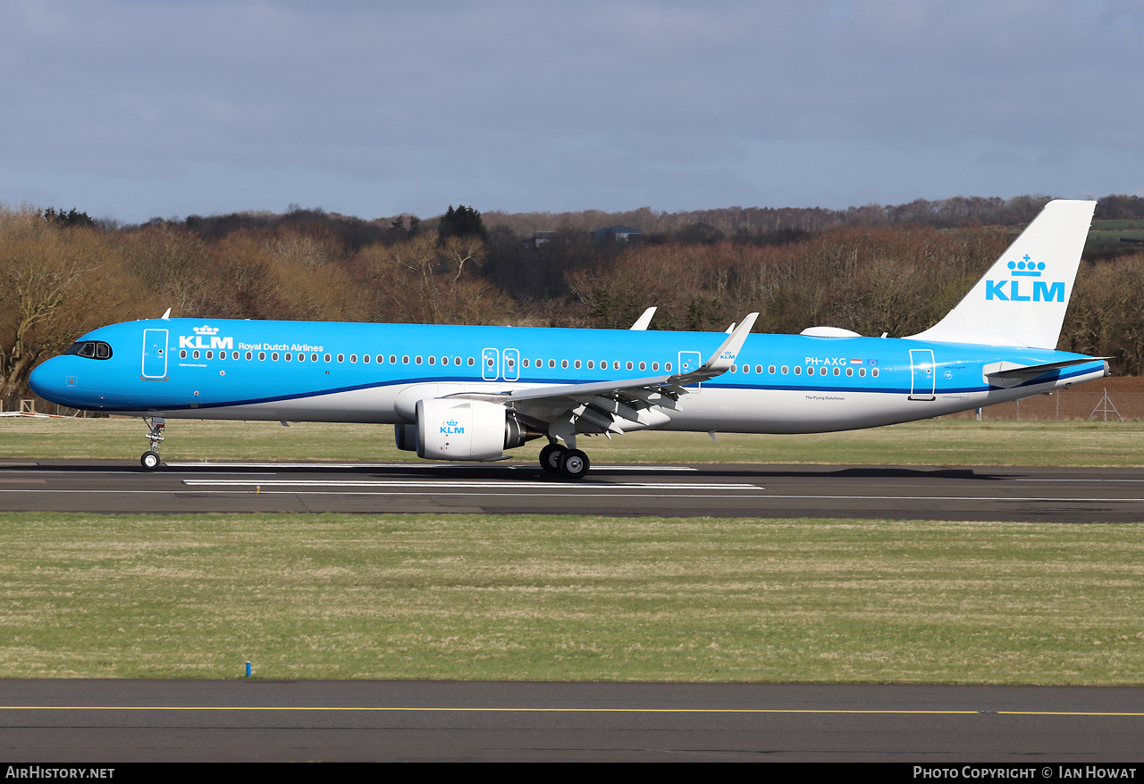 Aircraft Photo of PH-AXG | Airbus A321-252NX | KLM - Royal Dutch Airlines | AirHistory.net #794637