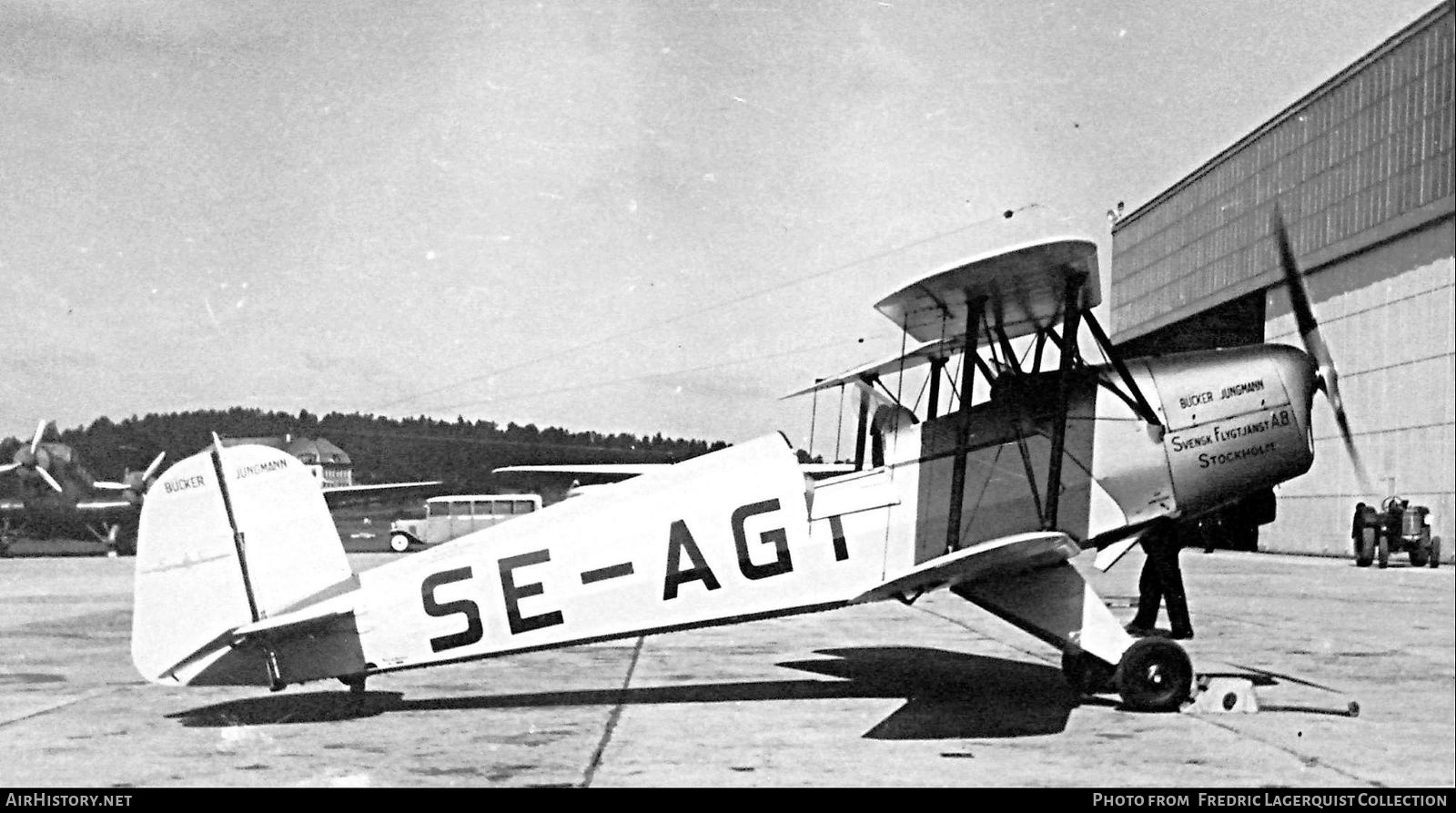 Aircraft Photo of SE-AGT | Bucker Bu-131B-3 Jungmann | Svensk Flygtjänst | AirHistory.net #794641