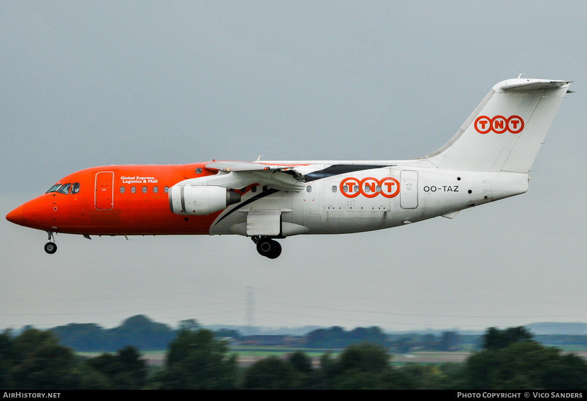 Aircraft Photo of OO-TAZ | British Aerospace BAe-146-200QC | TNT Airways | AirHistory.net #794652