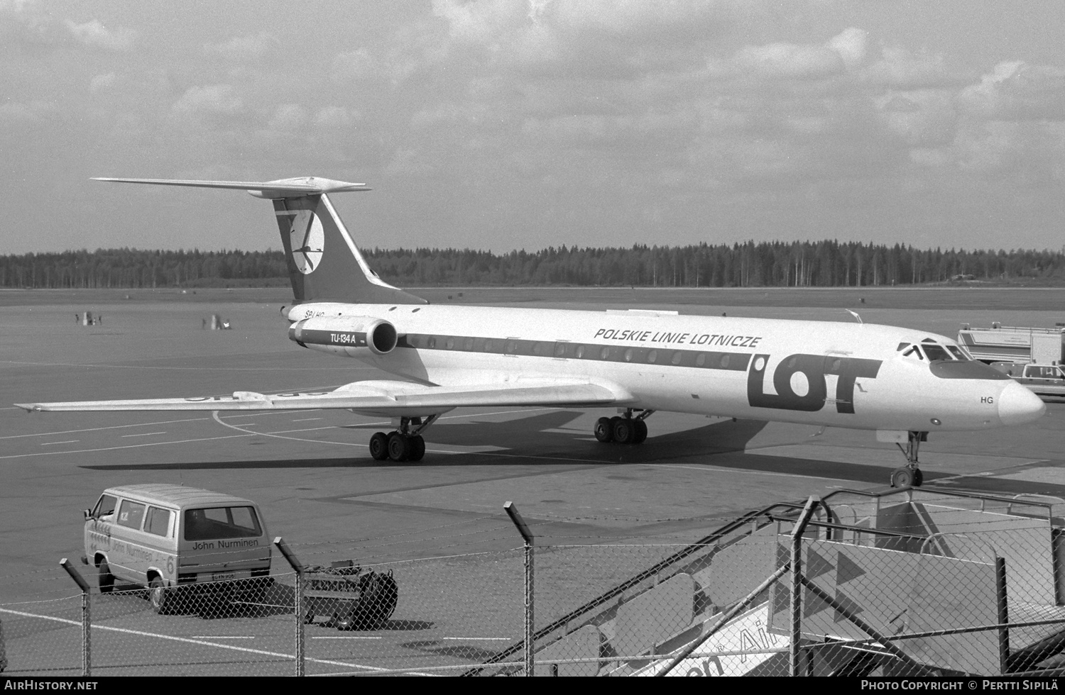 Aircraft Photo of SP-LHG | Tupolev Tu-134AK | LOT Polish Airlines - Polskie Linie Lotnicze | AirHistory.net #794658