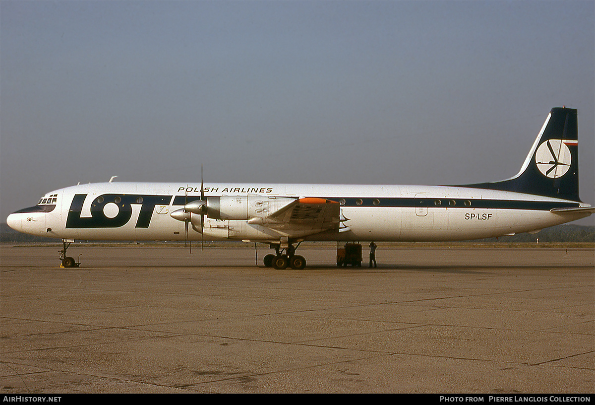 Aircraft Photo of SP-LSF | Ilyushin Il-18E | LOT Polish Airlines - Polskie Linie Lotnicze | AirHistory.net #794659