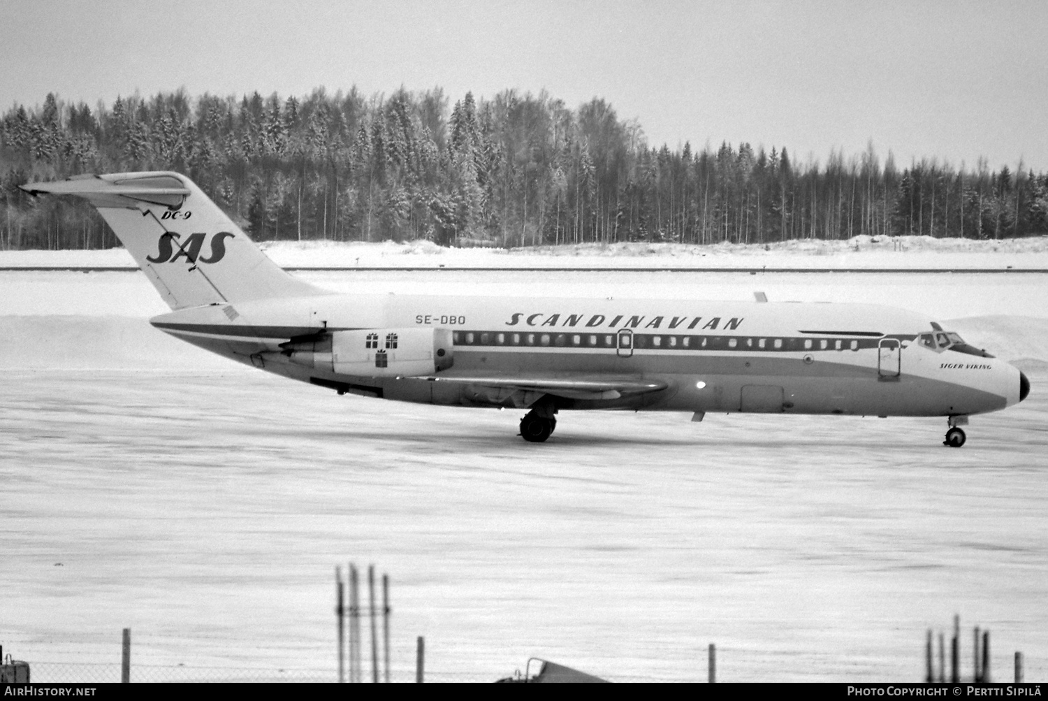 Aircraft Photo of SE-DBO | McDonnell Douglas DC-9-21 | Scandinavian Airlines - SAS | AirHistory.net #794669