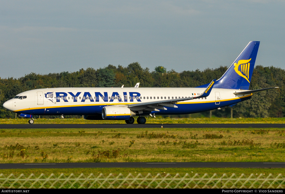 Aircraft Photo of EI-DAN | Boeing 737-8AS | Ryanair | AirHistory.net #794679