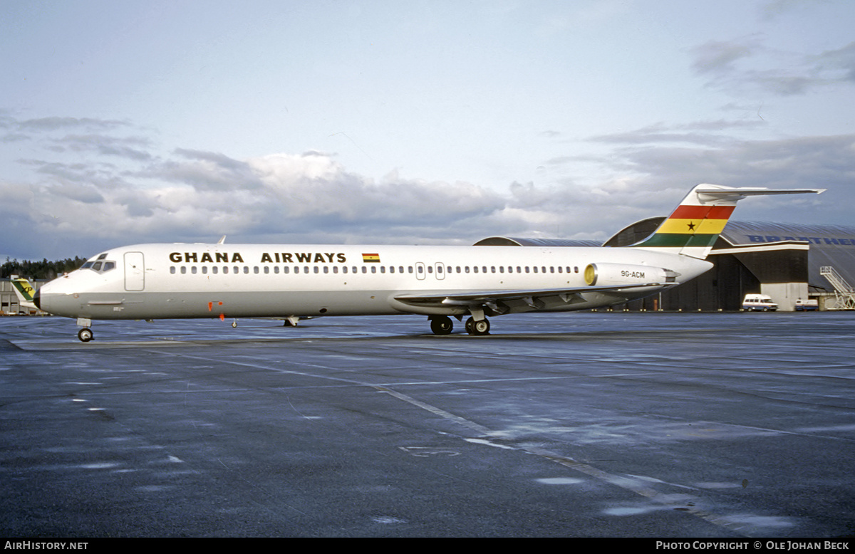 Aircraft Photo of 9G-ACM | McDonnell Douglas DC-9-51 | Ghana Airways | AirHistory.net #794686