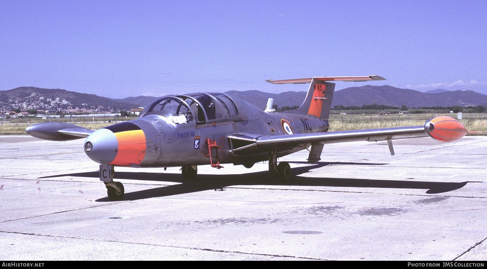 Aircraft Photo of 83 | Morane-Saulnier MS-760B Paris IIR | France - Air Force | AirHistory.net #794689