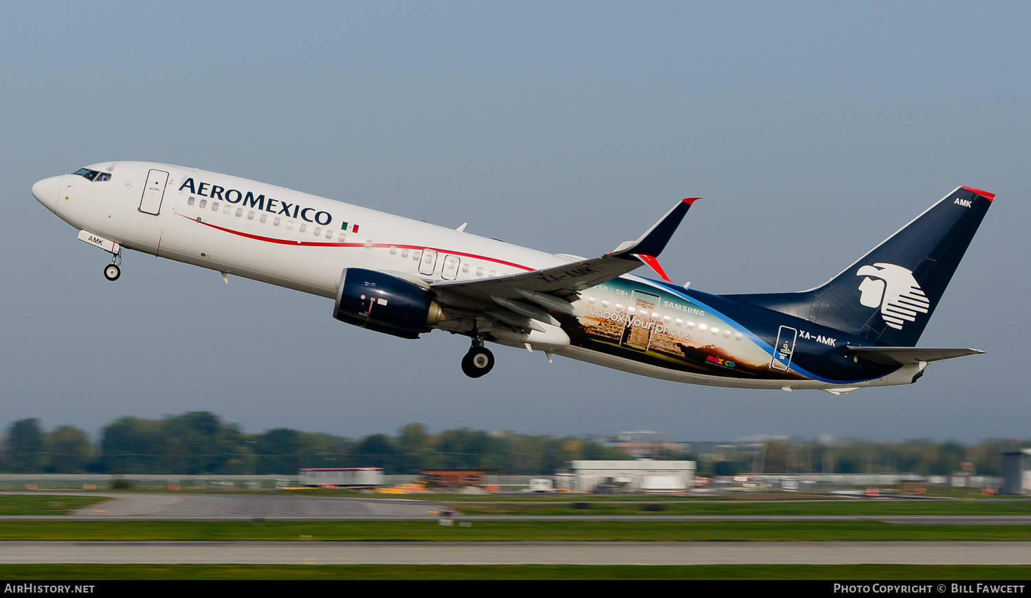 Aircraft Photo of XA-AMK | Boeing 737-852 | AeroMéxico | AirHistory.net #794697